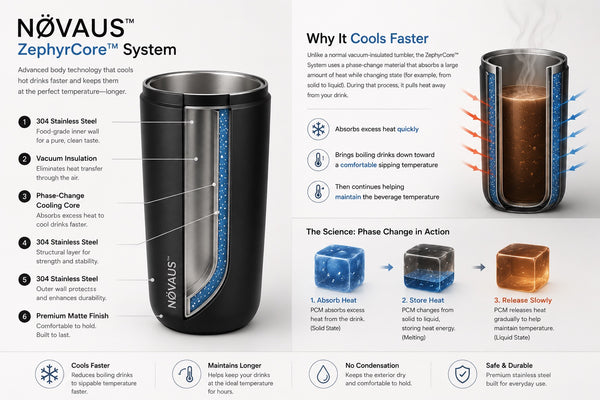 NØVΛUS x SGUAI Smart Cooling Cup