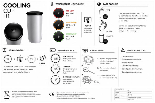 NØVΛUS x SGUAI Smart Cooling Cup