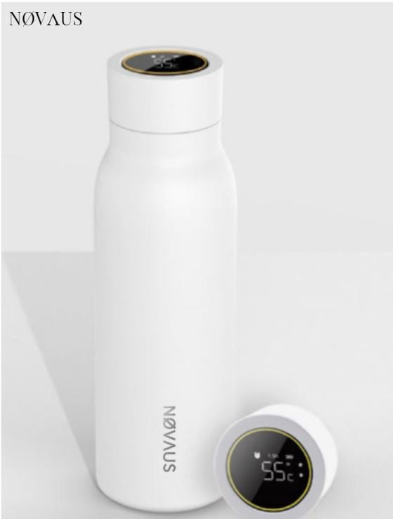  ULO DAZE 16oz Smart Water Bottle with Temperature